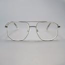 Hexagon Double Bridge - Silver Transparent