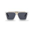 Shield - White & Gold